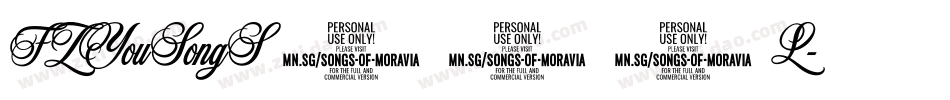FZYouSongS 503L字体转换
